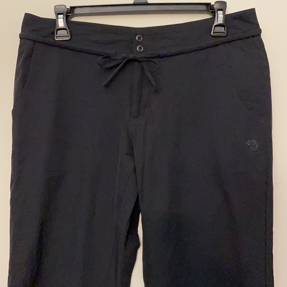 Black water resistant mountain hardware pants